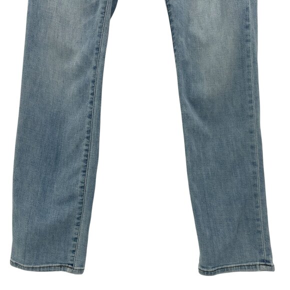 Madewell Mens 30X32 Jeans Athletic Slim Distressed Light Denim Wash Jeans - Picture 3 of 10